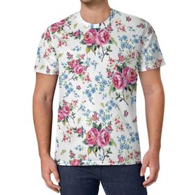 AILLOSA All Over Print YH-59 Kısa Kollu Baskılı Unisex T-shirt