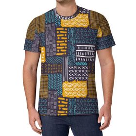 AILLOSA All Over Print YH-592 Kısa Kollu Baskılı Unisex T-shirt