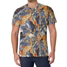 AILLOSA All Over Print YH-594 Kısa Kollu Baskılı Unisex T-shirt