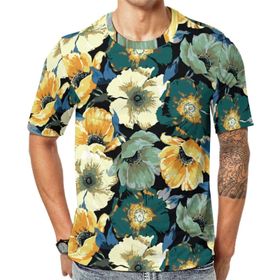 AILLOSA All Over Print YH-595 Kısa Kollu Baskılı Unisex T-shirt