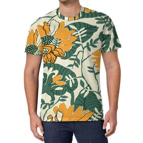 AILLOSA All Over Print YH-597 Kısa Kollu Baskılı Unisex T-shirt