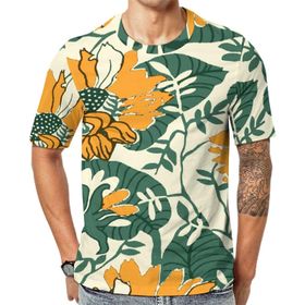 AILLOSA All Over Print YH-597 Kısa Kollu Baskılı Unisex T-shirt