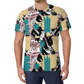 AILLOSA All Over Print YH-601 Kısa Kollu Baskılı Unisex T-shirt