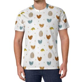 AILLOSA All Over Print YH-603 Kısa Kollu Baskılı Unisex T-shirt
