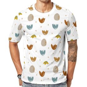 AILLOSA All Over Print YH-603 Kısa Kollu Baskılı Unisex T-shirt