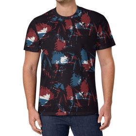 AILLOSA All Over Print YH-604 Kısa Kollu Baskılı Unisex T-shirt