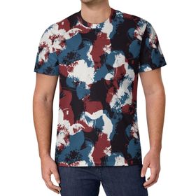 AILLOSA All Over Print YH-605 Kısa Kollu Baskılı Unisex T-shirt