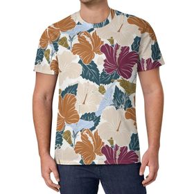 AILLOSA All Over Print YH-608 Kısa Kollu Baskılı Unisex T-shirt