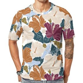 AILLOSA All Over Print YH-608 Kısa Kollu Baskılı Unisex T-shirt