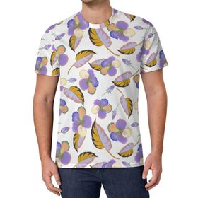 AILLOSA All Over Print YH-609 Kısa Kollu Baskılı Unisex T-shirt