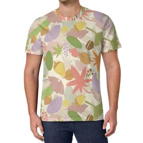 AILLOSA All Over Print YH-612 Kısa Kollu Baskılı Unisex T-shirt