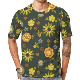 AILLOSA All Over Print YH-617 Kısa Kollu Baskılı Unisex T-shirt