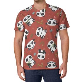 AILLOSA All Over Print YH-624 Kısa Kollu Baskılı Unisex T-shirt