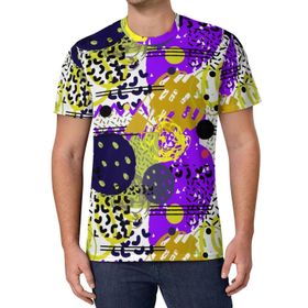 AILLOSA All Over Print YH-625 Kısa Kollu Baskılı Unisex T-shirt