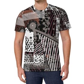 AILLOSA All Over Print YH-626 Kısa Kollu Baskılı Unisex T-shirt