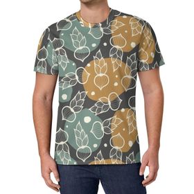 AILLOSA All Over Print YH-628 Kısa Kollu Baskılı Unisex T-shirt