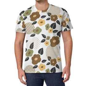 AILLOSA All Over Print YH-636 Kısa Kollu Baskılı Unisex T-shirt