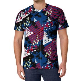 AILLOSA All Over Print YH-638 Kısa Kollu Baskılı Unisex T-shirt