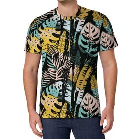 AILLOSA All Over Print YH-639 Kısa Kollu Baskılı Unisex T-shirt