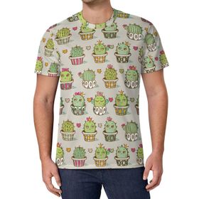 AILLOSA All Over Print YH-640 Kısa Kollu Baskılı Unisex T-shirt