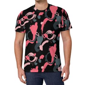 AILLOSA All Over Print YH-642 Kısa Kollu Baskılı Unisex T-shirt