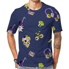 AILLOSA All Over Print YH-643 Kısa Kollu Baskılı Unisex T-shirt