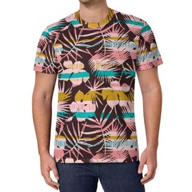 AILLOSA All Over Print YH-646 Kısa Kollu Baskılı Unisex T-shirt