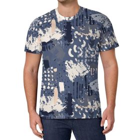 AILLOSA All Over Print YH-647 Kısa Kollu Baskılı Unisex T-shirt