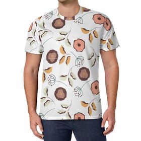 AILLOSA All Over Print YH-650 Kısa Kollu Baskılı Unisex T-shirt