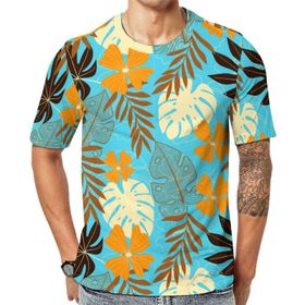 AILLOSA All Over Print YH-651 Kısa Kollu Baskılı Unisex T-shirt