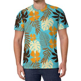 AILLOSA All Over Print YH-651 Kısa Kollu Baskılı Unisex T-shirt