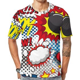 AILLOSA All Over Print YH-652 Kısa Kollu Baskılı Unisex T-shirt