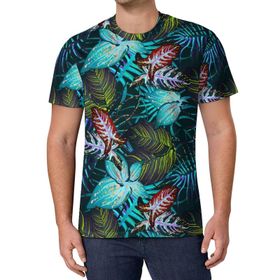 AILLOSA All Over Print YH-656 Kısa Kollu Baskılı Unisex T-shirt