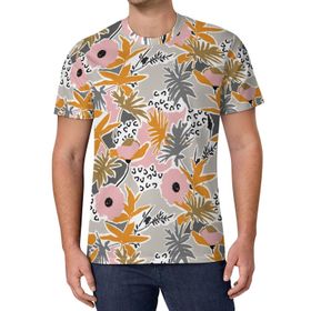 AILLOSA All Over Print YH-661 Kısa Kollu Baskılı Unisex T-shirt