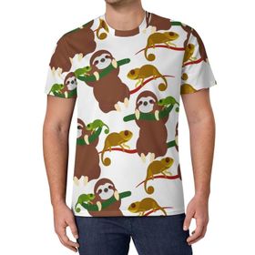 AILLOSA All Over Print YH-665 Kısa Kollu Baskılı Unisex T-shirt