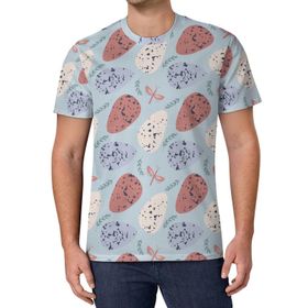 AILLOSA All Over Print YH-667 Kısa Kollu Baskılı Unisex T-shirt