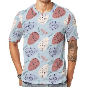 AILLOSA All Over Print YH-667 Kısa Kollu Baskılı Unisex T-shirt