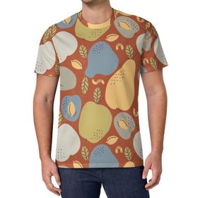 AILLOSA All Over Print YH-674 Kısa Kollu Baskılı Unisex T-shirt