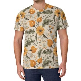 AILLOSA All Over Print YH-677 Kısa Kollu Baskılı Unisex T-shirt