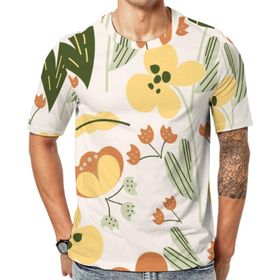 AILLOSA All Over Print YH-682 Kısa Kollu Baskılı Unisex T-shirt