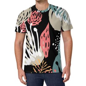 AILLOSA All Over Print YH-683 Kısa Kollu Baskılı Unisex T-shirt