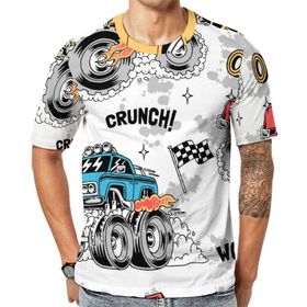 AILLOSA All Over Print YH-685 Kısa Kollu Baskılı Unisex T-shirt