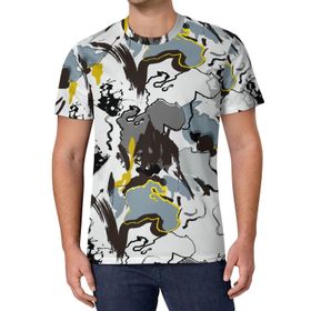 AILLOSA All Over Print YH-686 Kısa Kollu Baskılı Unisex T-shirt