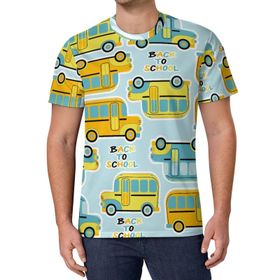 AILLOSA All Over Print YH-698 Kısa Kollu Baskılı Unisex T-shirt