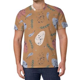 AILLOSA All Over Print YH-699 Kısa Kollu Baskılı Unisex T-shirt