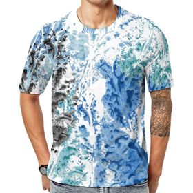AILLOSA All Over Print YH-70 Kısa Kollu Baskılı Unisex T-shirt