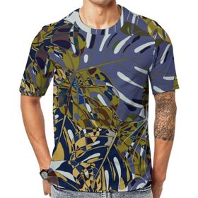 AILLOSA All Over Print YH-71 Kısa Kollu Baskılı Unisex T-shirt
