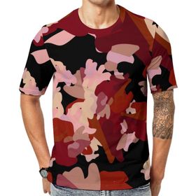 AILLOSA All Over Print YH-73 Kısa Kollu Baskılı Unisex T-shirt