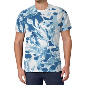 AILLOSA All Over Print YH-74 Kısa Kollu Baskılı Unisex T-shirt