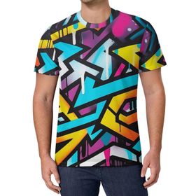 AILLOSA All Over Print YH-8 Kısa Kollu Baskılı Unisex T-shirt
